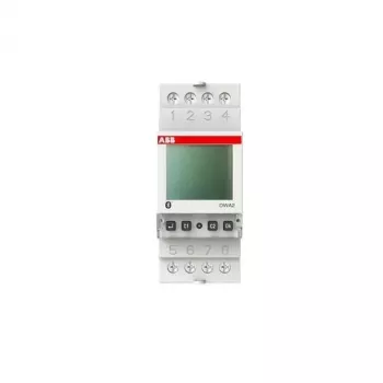 Interrupteur crépusculaire astronomique ABB DWA2 2 canaux rail DIN 16 A 230 V AC 2CSM222501R1000