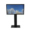 Pied sur socle en verre universel pour écran LCD 49-65 pouces HI-ND MOUNTS HI-ND - noir (RAL 9005) FS0000-5001-02