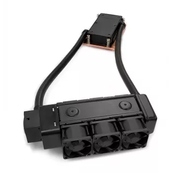 Refroidisseur liquide actif pour CPU 1U Dynatron L36 pour AMD SP6/TR5, TDP 300W, plaque froide en cuivre, ventilateur 40mm à double roulement à billes, 10000 tr/min