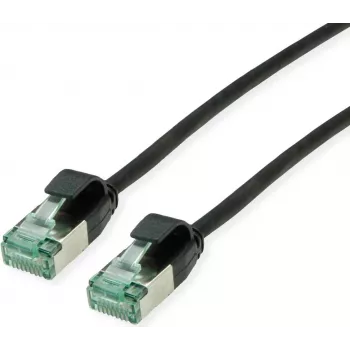 ROLINE RM U/FTP Patch Cable Cat.6A Class EA Slim Black 1.5m 21.45.3354