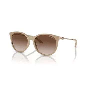 Lunettes de soleil carrées femme Armani Exchange AX4140S 834213 Havana Brown Gradient 55/17/140 mm