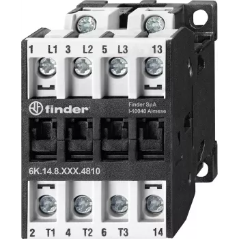 Contacteur modulaire Finder 6K.14.8.230.4810 4NO 25A 230V AC rail DIN