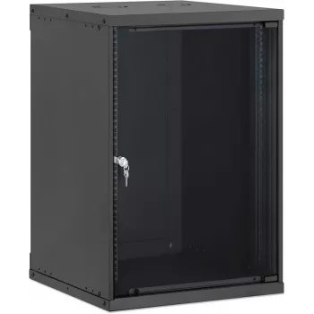Intellinet armoire réseau murale 19 pouces, Basic Line, 15U, profondeur 560 mm, noire RAL 9005 (716772)
