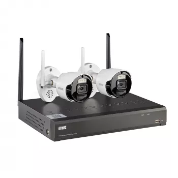 Kit de vidéosurveillance sans fil Grothe WLAN 2,4 GHz SET 1098/820 (1098/820)