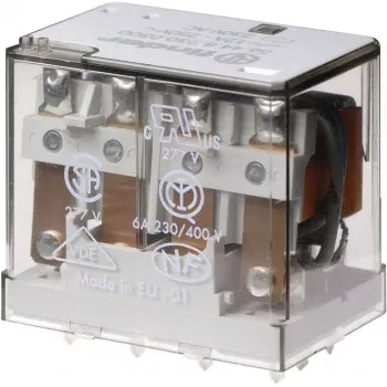 Relais de puissance 4 pôles Finder 56.44 12 A 230 V AC montage PCB 564482300000