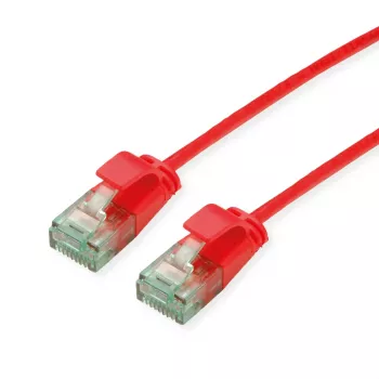 ROLINE RM UTP Patch Cable Cat.6A Class EA Slim Red 3m 21.45.3416