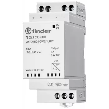 Bloc d'alimentation pour rail DIN Finder 78.25.1.230.2400 24 V DC 1 A 25 W