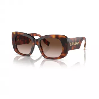Lunettes de soleil cat eye femme Burberry BE4410-331613, havane/dégradé brun, 52/18/140 mm