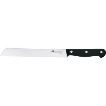 Couteau à pain dentelé DUE CIGNI 2C 761/20 26 cm acier X50CrMoV15 manche POM noir