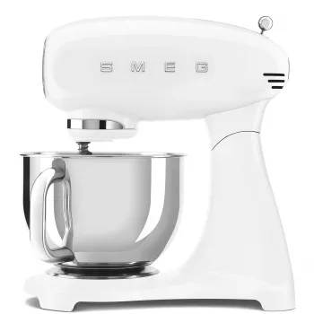 Robot pâtissier Smeg SMF05WHEU 50's Style, blanc