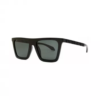 Lunettes de soleil femme Versace VE4468UGB187, monture noire, verres gris foncé, 53-19-140 mm