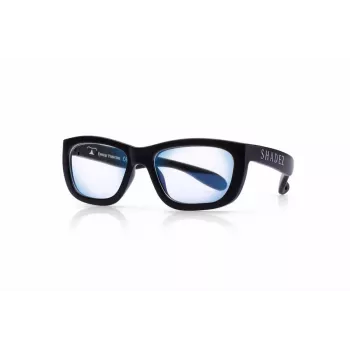 Lunettes de filtre lumière bleue pour enfants SHADEZ Blue Light Black Teeny, 3-7 ans