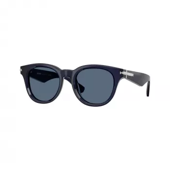 Lunettes de soleil homme Burberry BE4439-412080, carrées, acétate, havane/gris foncé, 51 mm