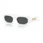 Lunettes de soleil unisexe Versace VE4489U31487, noir/gris, 55-18-145
