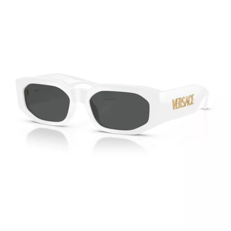 Lunettes de soleil unisexe Versace VE4489U31487, noir/gris, 55-18-145