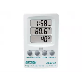 Thermo-hygromètre Extech 445702, blanc