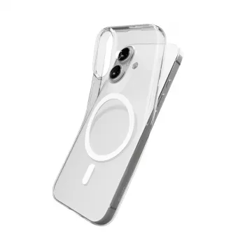 Coque MagSafe transparente Puro Icon Mag pour Apple iPhone 17 (6,3 pouces)