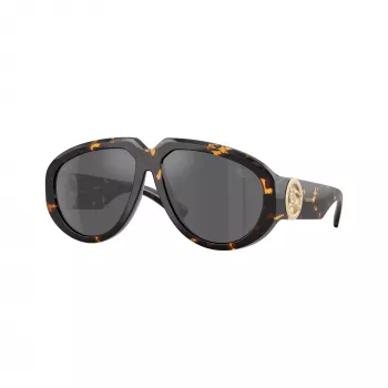 Lunettes de soleil femme Burberry BE4479U, cat eye, monture havane clair, verres dégradés gris, 58 mm BE4479U41066G