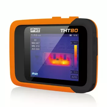 Caméra thermique HT Instruments THT80, -20 à +550 °C, 25 Hz, caméra numérique intégrée, WiFi, écran tactile 1011275