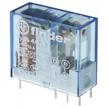 Relais miniature PCB Finder 40.61.9.024.1300 24 V DC 16 A 1NO
