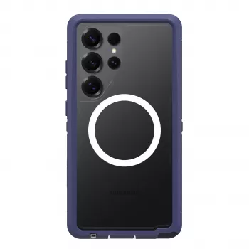 Coque OtterBox Defender XT Clear MagSafe pour Samsung Galaxy S25 Ultra - violette (Thistle Purple) 77-97585
