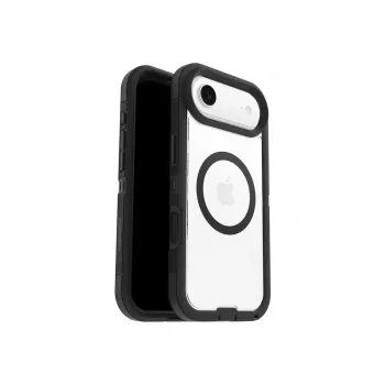 Coque arrière OtterBox Defender Series Pro XT pour Apple iPhone Air - compatible MagSafe, Dark Side (transparent/noir) 77-98498