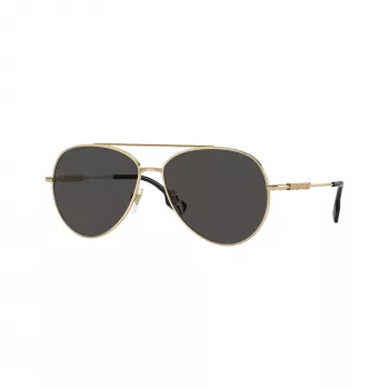 Lunettes de soleil femme cat eye Burberry BE3147, monture havane foncé, verre brun dégradé, 58 mm BE3147-110987