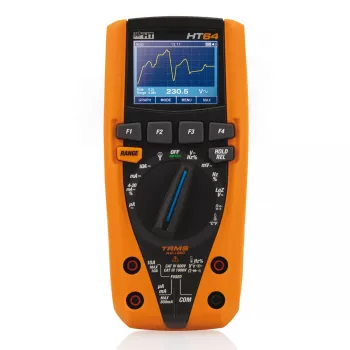 HT Instruments HT64 multimètre numérique avec enregistreur de données, True RMS, CAT III 1000 V / CAT IV 600 V, 6000 points 1010340