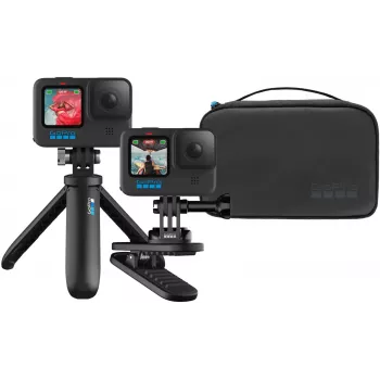 GoPro Travel Kit AKTTR-002-VN Kit d'accessoires (Shorty, étui + dragonne, étui compact)