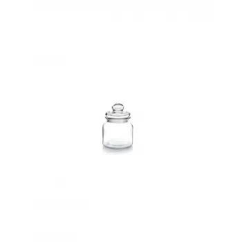 IBILI Boîte de conservation alimentaire 650 ml rectangulaire en polypropylène avec clips bleus