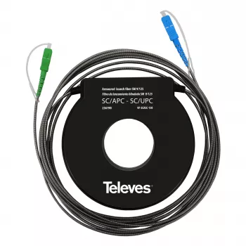 Fibre de lancement OTDR monomode Televes VF-G657A1-150 150 m 236190