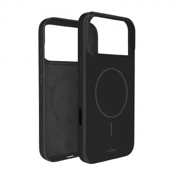 Coque PURO Pulse pour Apple iPhone 17 Pro, polycarbonate noir résistant aux rayures PUIPC17P63PULSEBLK