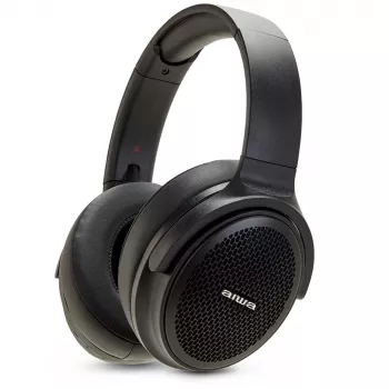 Écouteurs sans fil intra-auriculaires AIWA HST-250BT/BK avec HyperBass, Bluetooth 5.0, IPX4, noirs
