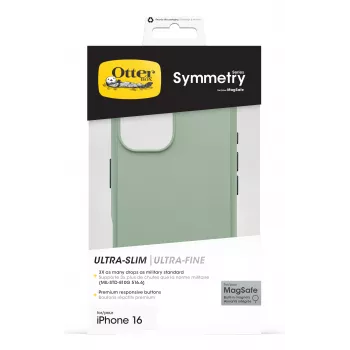 Coque OtterBox Symmetry MagSafe pour iPhone 16, Everglade Green 77-96535
