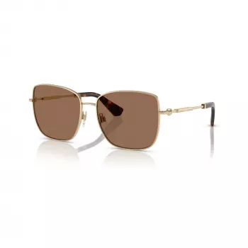 Lunettes de soleil femme Burberry BE3158-110973, monture Havana, verres dégradé brun, 58/16/145 mm