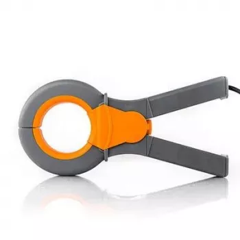Adaptateur pince ampèremétrique de courant de fuite AC HT Instruments HT96U, calibres sélectionnables 1A/100A/1000A, sortie 1V AC, ouverture de mâchoire 54 mm 1003560