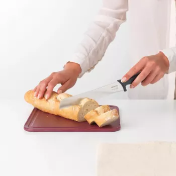 Couteau à pain Brabantia Profile Line XL gris foncé