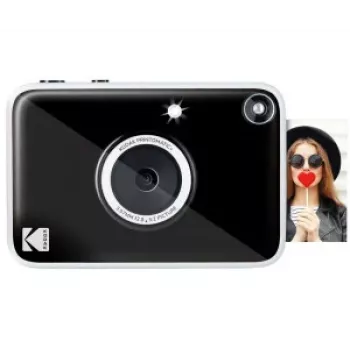 Appareil photo numérique à impression instantanée Kodak RODOMATICPBK 10MP avec flash intégré (noir)