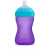 Tasse d'apprentissage Philips AVENT My Grippy avec bec souple 300 ml, 9m+, violet