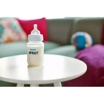 Tétines en silicone pour biberon anti-colique Philips Avent, débit rapide, 6M+, lot de 2