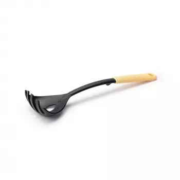 Cuillère à spaghetti Brabantia, jaune vanille, nylon, résistante à la chaleur, lavable au lave-vaisselle