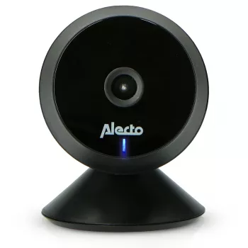 Babyphone vidéo numérique Alecto SMARTBABY5BK, 2,4 GHz FHSS, écran LCD couleur 2,4 inch, vision nocturne, interphone, capteur de température, berceuses, VOX, noir