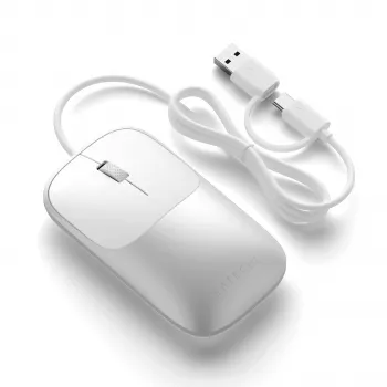 Souris filaire Satechi Slim LX, argent