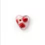LEKUE moule à glaçons cœur avec couvercle, rouge, 18 alvéoles, silicone platine