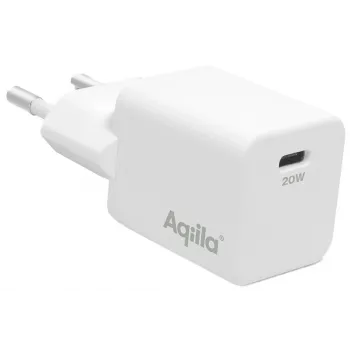 Chargeur mural USB-C Aqiila Chargebird W1 20 W blanc AQWCW1PBI20W898