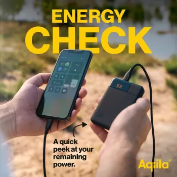 Batterie externe Aqiila Powerbird B5 5000 mAh 12 W vert mousse AQPBPBIB5MGR024