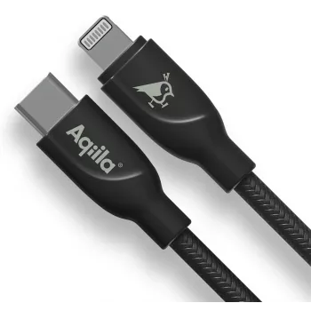 Câble de charge et de synchronisation USB-C vers Lightning AQIILA B1BD850 1 m AQCBPBICB1BD850
