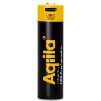 Accumulateur NiMH rechargeable USB-C AQIILA AQ18018650398C1, 1,2 V, 1 pièce