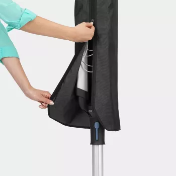 Séchoir rotatif Brabantia Lift-O-Matic 50 m, Metallic Grey