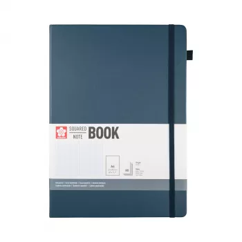 Carnet Sakura DIN A4 quadrillé, couverture rigide indigo foncé, 160 pages, 1 pièce (94156805)
